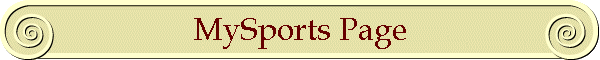 MySports Page