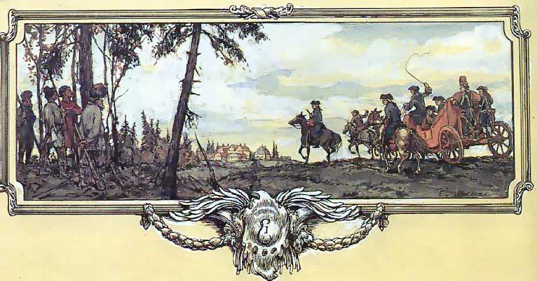 The Road to Tsarskoye Selo at the Times of Anna Ioannovna