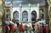 Decor for Debussy's Ballet 'Feste'