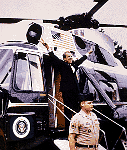 Nixon Resignation Farewell