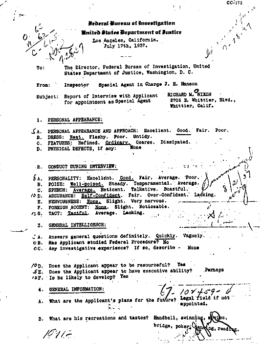 FBI Job Application (page 5)