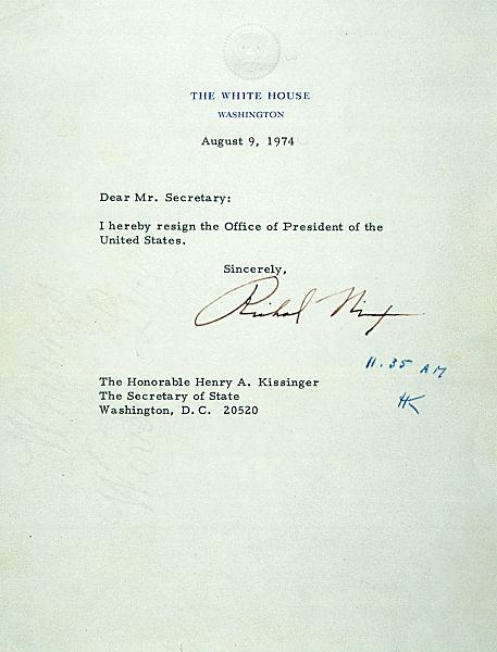 Resignation Letter
