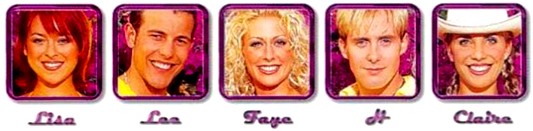Lisa, Lee, Faye, H, Claire