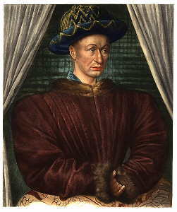 Voici une image du roi Charles VII