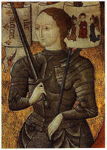 Voici une image de Jeanne d'Arc