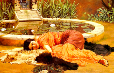 Dolce Far Niente by John William Godward