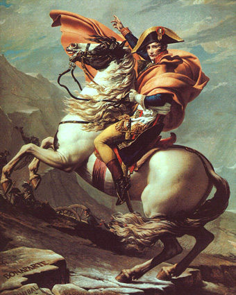 Napolean Crossing the Saint Bernard