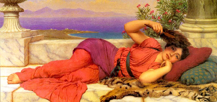 Noonday Rest by John William Godward