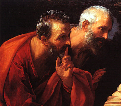 Detail of the Sussanah and the elders by Guido Reni