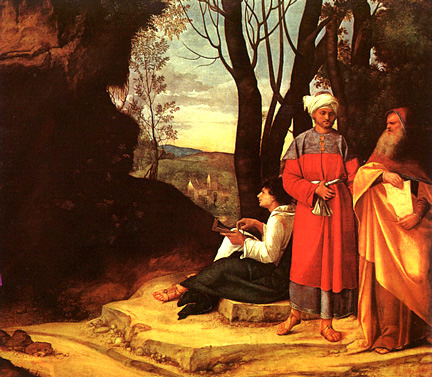 The Three Philosophers by Giorgione