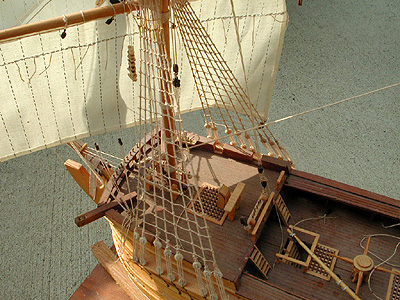 Bow topside