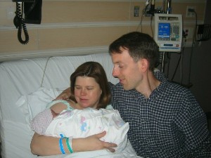 parents and baby