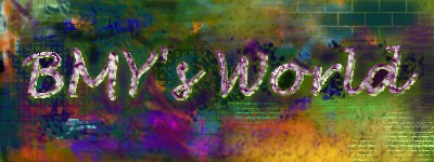 Welcome to BMY's World!