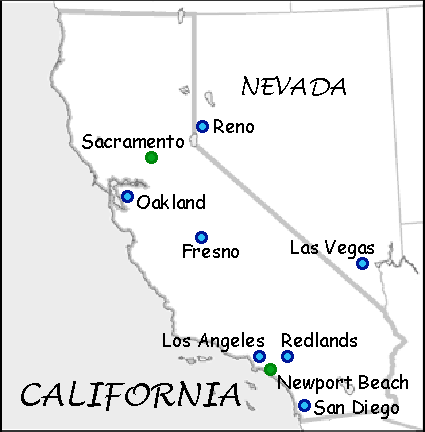 Temples of California