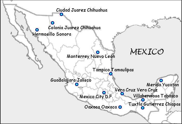 Temples of Mexico