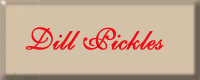 Dill Pickles