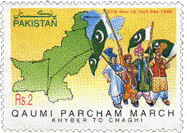 Qaumi Parcham March Khyber to Chaghi