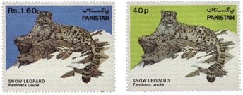 1984 - 21st January - Snow Leopard - Set of 2