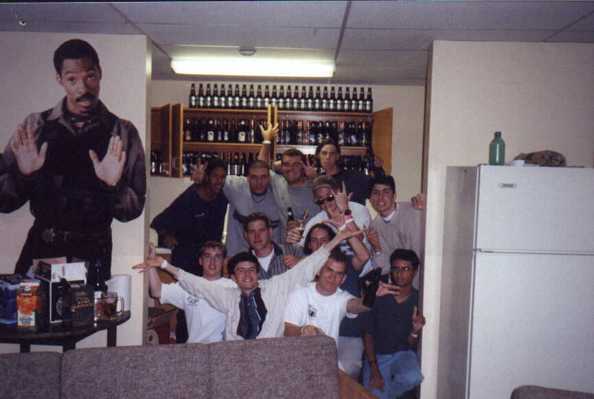 Winners of the Bottle Drive (Frosh Week)