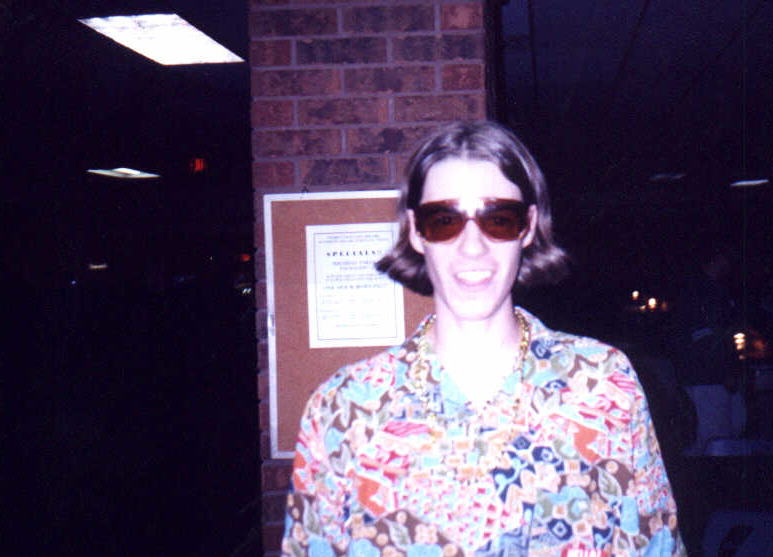 Chris with the sweet shades