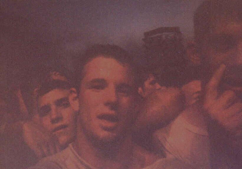 Me in the front row for OffSpring