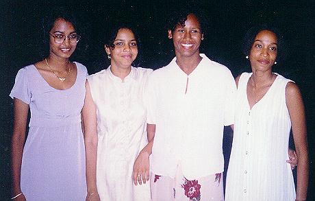 Aneila, Patrice, Caren and Tamika