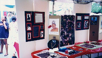 The T and T booth, notice Wendy