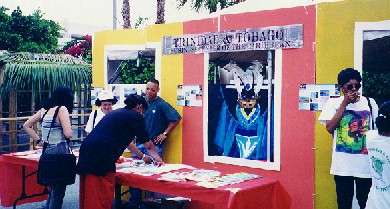 The front of the T and T booth