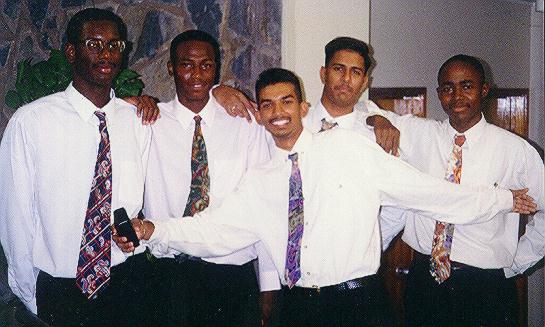 David, Hilary, Sunil, Mayur and Damian