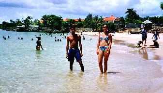 Jill and I at Store Bay