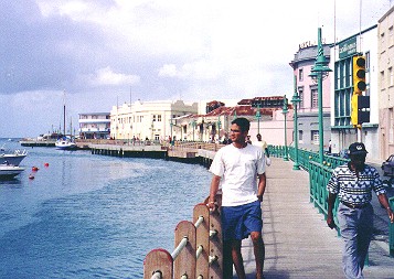 Me in Bridgetown