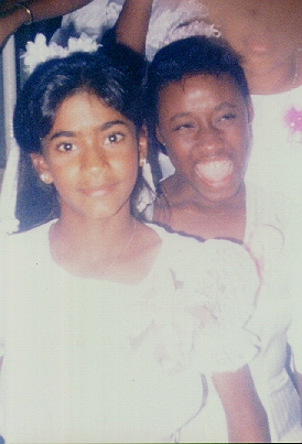 Louanna Mootoo and Arlene George