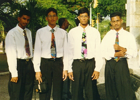 Sunil, Me, Mayur and Jarrod