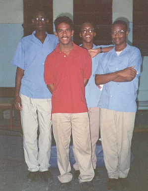 David, Christian, Michael and Anton