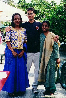 Makini, me and Rayna at U.N. day