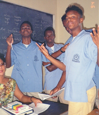Damian, Deon, Dwain and Christopher