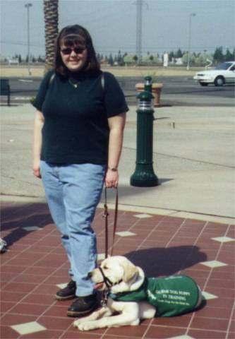 Cassie and Pele in Fresno