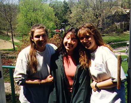 Sarah, Tina, and myself