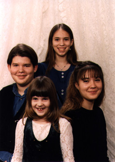 my family in 1997