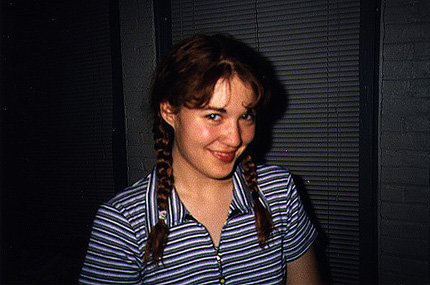me with pigtails