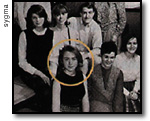 [Hillary in school]