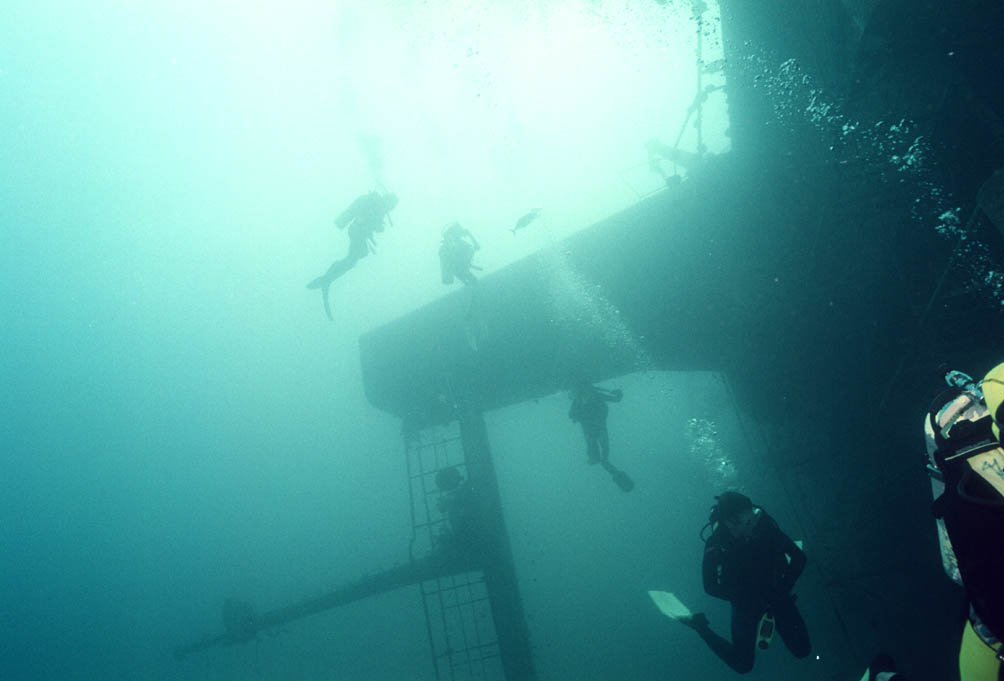 Wreck diving