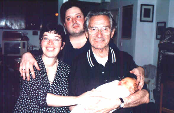 Boaz and his mother and father and Grandfather Morris