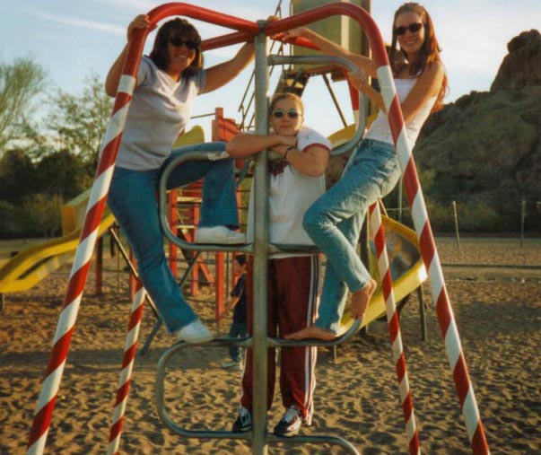Goofing off at the Park