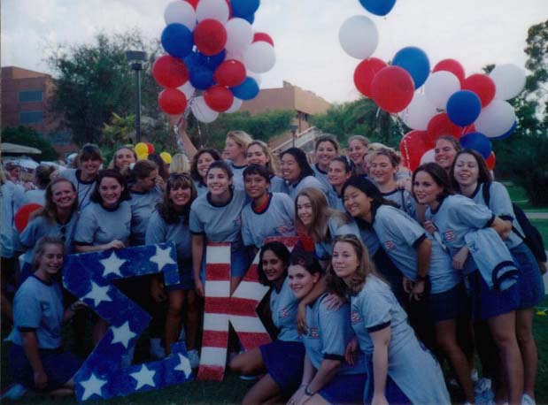 Sigma Kappa Bid Day Fall 1998