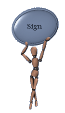 sign