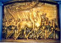 Memorial to 54th Massachusetts Volunteer Infantry
