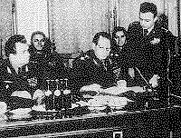 Colonel R.Kuklinski during signing of Warsaw Pact