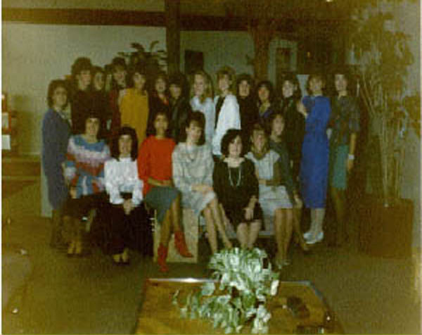 The Founding Sisters of the Epsilon Delta Chapter