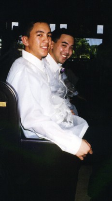 My brother Earl and I.